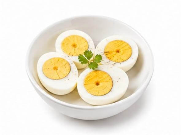 Boiled Egg simple hard boiled protein rich snack
