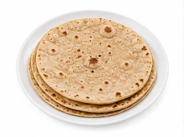 Chapathi soft whole wheat flatbread Indian bread