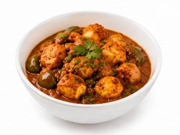 Chilli Paneer Gravy fiery garlic soy gravy Indo Chinese
