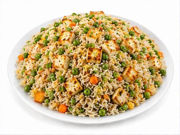Egg Fried Rice quick tossed fluffy scrambled mild soy