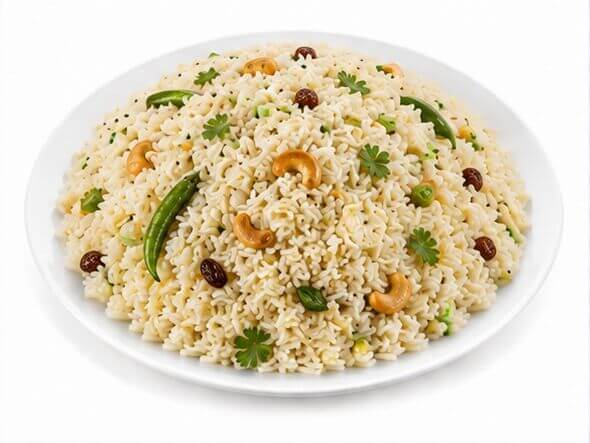 Ghee Rice premium white rice clarified butter cashews
