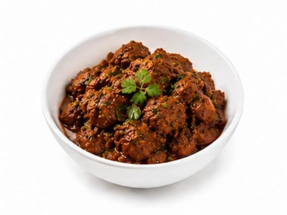 Mutton Varutharachathu dark roasted coconut succulent gravy